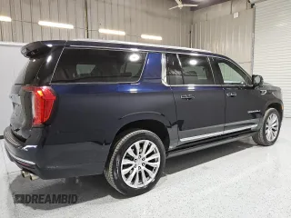 2023 GMC Yukon XL Denali with VIN 1GKS2JKL8PR221887, listed as a Copart auction lot 52459385 with 54,245 mi miles and Clean Title. Bid and sale history available at carsss.com. Image 3.