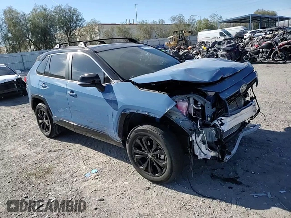 2023 Toyota RAV4 Hybrid XSE with VIN 2T3E6RFV4PW039496, listed as a Copart auction lot 39150774 with 13,533 mi miles and Salvage title. Bid and sale history available at DreamBid. Image 11.