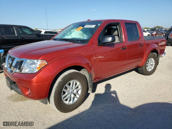 2018 Nissan Frontier S with VIN 1N6DD0ER5JN700627, listed as a Copart auction lot 80629644 with 32,032 mi miles and Salvage Title. Bid and sale history available at carsss.com. Image 1.