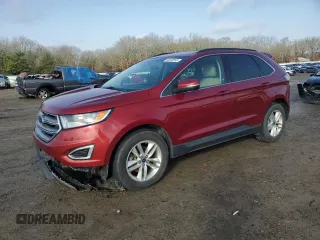 2017 Ford Edge SEL with VIN 2FMPK3J93HBB25460, listed as a Copart auction lot 43520555 with 132,332 mi miles and Salvage Title. Bid and sale history available at carsss.com. Image 1.