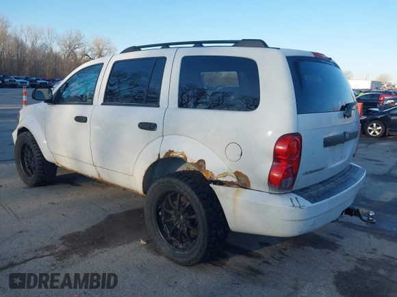 2007 Dodge Durango SLT with VIN 1D8HB48P17F550466, listed as a IAAI auction lot 41820648 with 297,324 mi miles and . Bid and sale history available at DreamBid. Image 3.