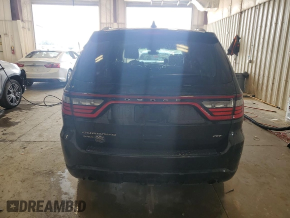 2017 Dodge Durango GT z VIN 1C4RDJDG1HC643783, wystawiony jako Copart lot #61160235 z przebiegiem 161 713 mil mil oraz Nie do naprawy • Non repairable. Historia ofert i sprzedaży dostępna na DreamBid. Obrazek 6.