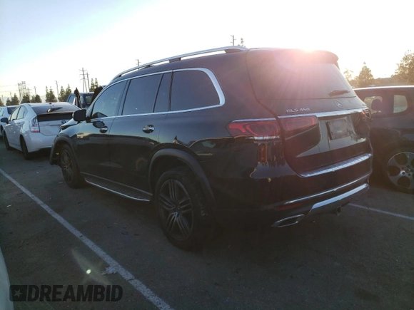 2020 Mercedes-Benz GLS with VIN 4JGFF5KE4LA200470, listed as a Copart auction lot 38053173 with 67,879 mi miles. Bid and sale history available at carsss.com. Image 2.