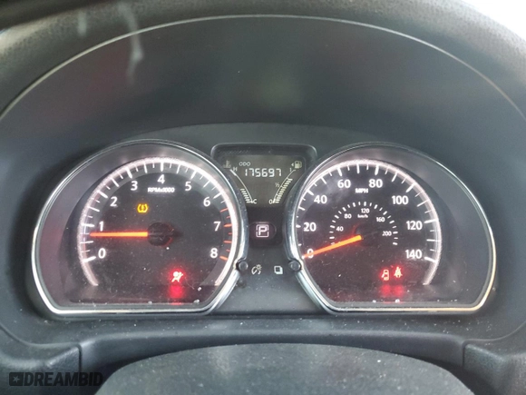 2015 Nissan Versa SV with VIN 3N1CN7AP8FL921710, listed as a Copart auction lot 47211155 with 175,697 mi miles and Salvage Title. Bid and sale history available at carsss.com. Image 9.