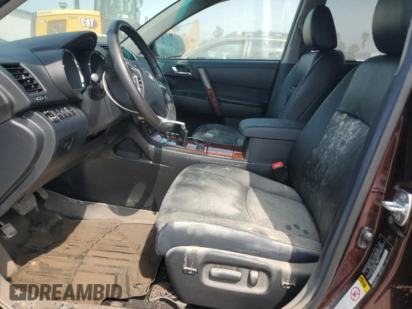 2012 Toyota Highlander Limited with VIN 5TDDK3EH9CS142991, listed as a Copart auction lot 51248045 with 0 mi miles and Salvage Title. Bid and sale history available at carsss.com. Image 7.