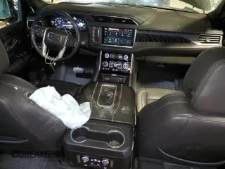 2022 GMC Yukon XL Denali with VIN 1GKS2JKL5NR351199, listed as a Copart auction lot 42366055 with 51,021 mi miles and Salvage Title. Bid and sale history available at carsss.com. Image 8.