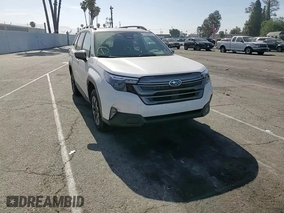 2025 Subaru Forester Premium with VIN JF2SLDBCXSH522476, listed as a Copart auction lot 57898805 with 1,999 mi miles and Salvage title. Bid and sale history available at DreamBid. Image 14.
