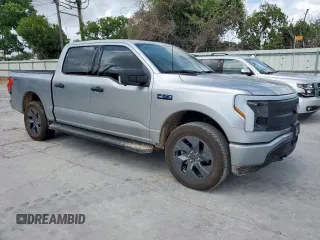 2024 Ford F-150 Lightning XLT with VIN 1FTVW3LK2RWG25755, listed as a Copart auction lot 59695355 with Not provided miles and Salvage title. Bid and sale history available at DreamBid. Image 4.