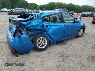 2022 Toyota Prius L Eco z VIN JTDKAMFU4N3159035, wystawiony jako Copart lot #54347635 z przebiegiem 59 704 mil mil oraz Szkoda całkowita • Salvage title. Historia ofert i sprzedaży dostępna na DreamBid. Obrazek 3.