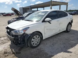 2021 Kia Rio LX with VIN 3KPA24AD1ME391129, listed as a Copart auction lot 64962374 with 37,018 mi miles and Salvage Title. Bid and sale history available at carsss.com. Image 1.