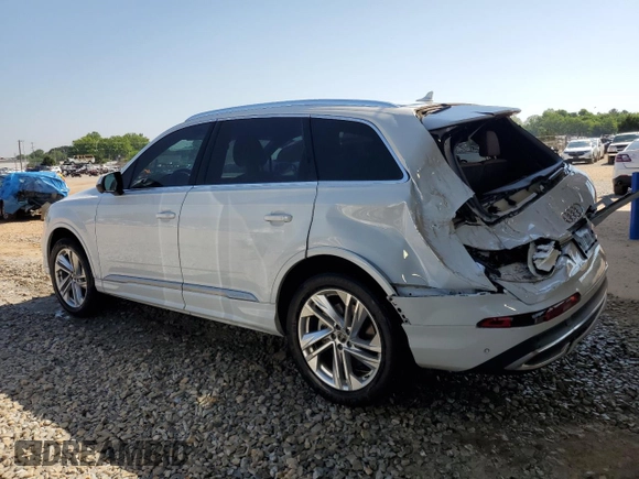 2021 Audi Q7 Premium Plus with VIN WA1LXAF74MD036012, listed as a Copart auction lot 54381865 with 65,534 mi miles and Salvage title. Bid and sale history available at DreamBid. Image 2.