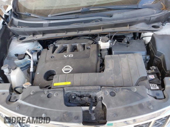 2011 Nissan Murano LE with VIN JN8AZ1MU3BW051140, listed as a IAAI auction lot 42035324 with 96,272 mi miles and . Bid and sale history available at carsss.com. Image 10.