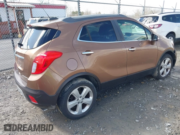 2016 Buick Encore Leather with VIN KL4CJCSB2GB551551, listed as a IAAI auction lot 41635247 with 87,086 mi miles. Bid and sale history available at carsss.com. Image 4.