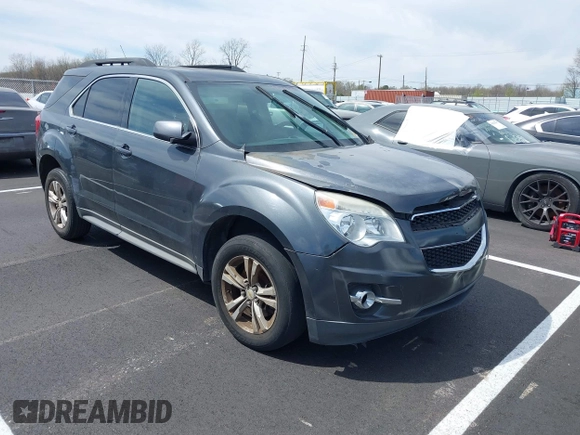 2010 Chevrolet Equinox LT w/2LT with VIN 2CNALPEW4A6291155, listed as a IAAI auction lot 41865340 with 162,272 mi miles. Bid and sale history available at carsss.com. Image 1.