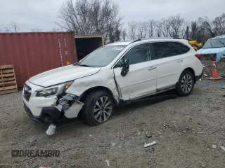 2019 Subaru Outback Touring z VIN 4S4BSATC1K3271712, wystawiony jako Copart lot #49225045 z przebiegiem 107 246 mil mil oraz Szkoda całkowita • Salvage title. Historia ofert i sprzedaży dostępna na DreamBid. Obrazek 1.