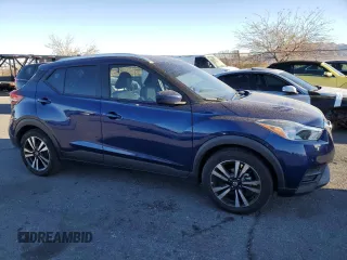 2019 Nissan Kicks S with VIN 3N1CP5CU7KL533458, listed as a Copart auction lot 42202135 with 126,323 mi miles and Salvage Title. Bid and sale history available at carsss.com. Image 4.