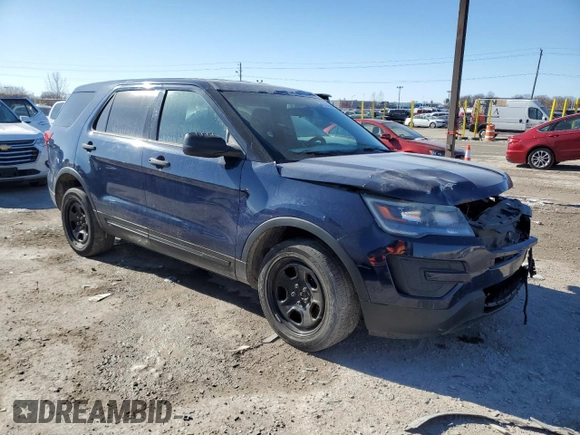 2017 Ford Police Interceptor Utility z VIN 1FM5K8AR5HGC35293, wystawiony jako Copart lot #42462805 z przebiegiem 132 675 mil mil oraz Szkoda całkowita • Salvage title. Historia ofert i sprzedaży dostępna na DreamBid. Obrazek 4.