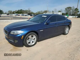 2011 BMW 5 Series 528i with VIN WBAFR1C58BC745610, listed as a Copart auction lot 50841195 with 208,088 mi miles and Clean Title. Bid and sale history available at carsss.com. Image 1.