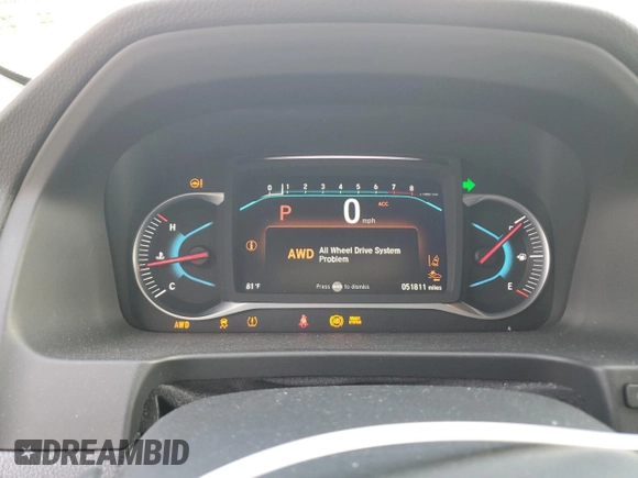 2020 Honda Passport Sport with VIN 5FNYF8H24LB016150, listed as a Copart auction lot 54767285 with 51,811 mi miles and Salvage title. Bid and sale history available at DreamBid. Image 9.