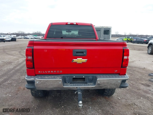 2014 Chevrolet Silverado 1500 LT with VIN 3GCUKREC7EG427441, listed as a IAAI auction lot 41576731 with 145,127 mi miles. Bid and sale history available at carsss.com. Image 16.