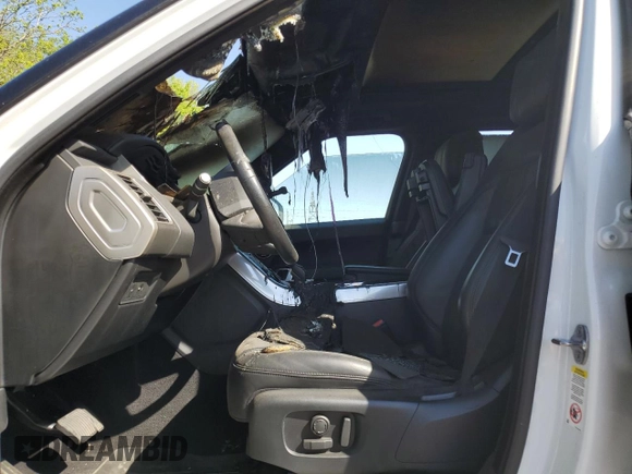 2019 Land Rover Range Rover Sport HSE with VIN SALWR2RKXKA827722, listed as a Copart auction lot 57311325 with Not provided miles and Non repairable. Bid and sale history available at DreamBid. Image 7.