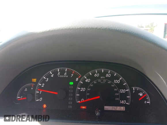 2005 Toyota Camry LE with VIN 4T1BE30KX5U589356, listed as a IAAI auction lot 42471176 with 142,153 mi miles and . Bid and sale history available at DreamBid. Image 7.