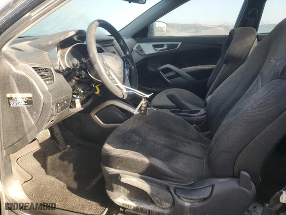 2015 Hyundai Veloster RE:FLEX with VIN KMHTC6AD0FU242972, listed as a Copart auction lot 75930104 with 152,516 mi miles and Non Repairable. Bid and sale history available at carsss.com. Image 7.