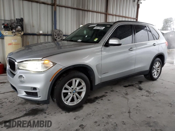 2015 BMW X5 sDrive35i with VIN 5UXKR2C57F0H39345, listed as a Copart auction lot 48373965 with 197,310 mi miles and Clean Title. Bid and sale history available at carsss.com. Image 1.