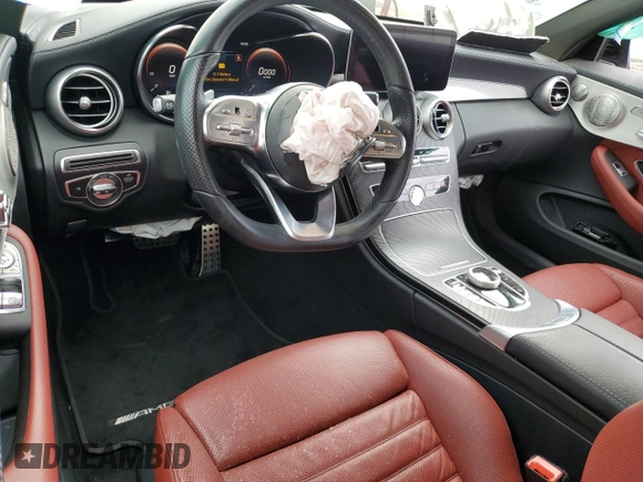 2022 Mercedes-Benz C 300 with VIN W1KWJ8DB0NG113775, listed as a Copart auction lot 78471944 with 20,225 mi miles and Salvage Title. Bid and sale history available at DreamBid. Image 8.