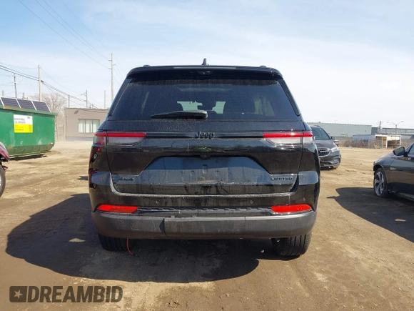2024 Jeep Grand Cherokee Limited z VIN 1C4RJHBG2R8601244, wystawiony jako IAAI lot #41854002 z przebiegiem 10 606 mil mil oraz . Historia ofert i sprzedaży dostępna na DreamBid. Obrazek 16.