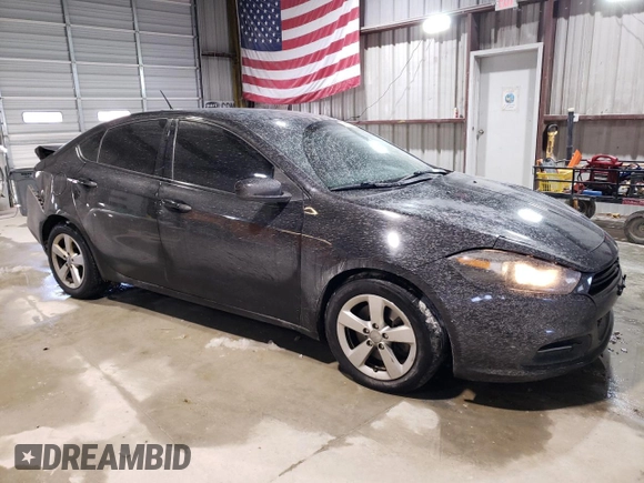 2015 Dodge Dart SXT with VIN 1C3CDFBB2FD281839, listed as a Copart auction lot 45413275 with 98,098 mi miles and Salvage Title. Bid and sale history available at carsss.com. Image 4.