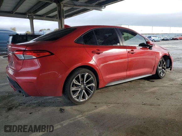 2021 Toyota Corolla SE with VIN JTDS4MCE6MJ064023, listed as a Copart auction lot 49328515 with 120,664 mi miles and Salvage Title. Bid and sale history available at DreamBid. Image 3.