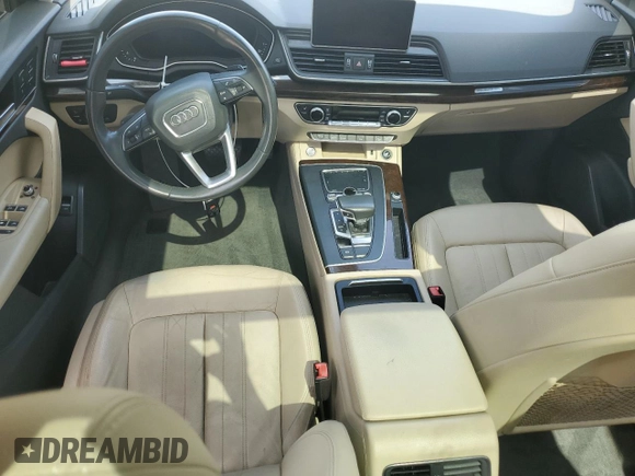2018 Audi Q5 Premium Plus z VIN WA1BNAFY3J2204627, wystawiony jako Copart lot #58425375 z przebiegiem Nie podano mil oraz Czysty tytuł • Clean title. Historia ofert i sprzedaży dostępna na DreamBid. Obrazek 8.