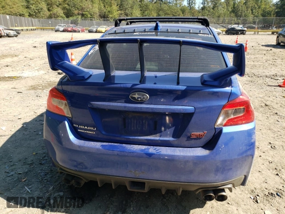 2018 Subaru WRX STI with VIN JF1VA2N65J9822968, listed as a Copart auction lot 70933573 with 102,522 mi miles. Bid and sale history available at carsss.com. Image 6.
