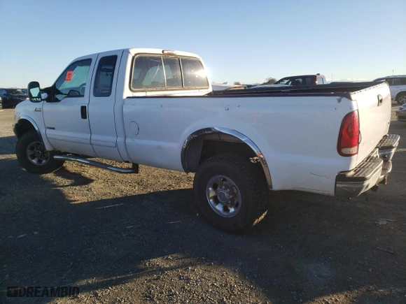 2002 Ford Super Duty F-350 SRW XL with VIN 1FTSX31F92EA40348, listed as a Copart auction lot 41465285 with 0 mi miles and Salvage Title. Bid and sale history available at carsss.com. Image 2.