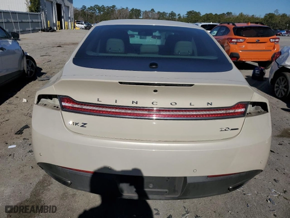2014 Lincoln MKZ with VIN 3LN6L2G91ER822276, listed as a Copart auction lot 88405855 with 74,759 mi miles and Salvage Title. Bid and sale history available at carsss.com. Image 6.
