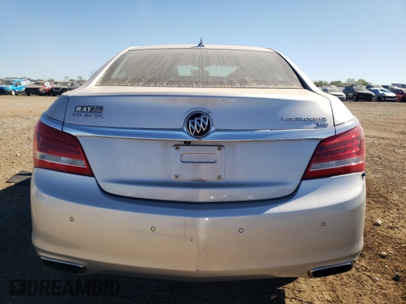 2014 Buick LaCrosse Leather with VIN 1G4GC5G3XEF165962, listed as a Copart auction lot 74526764 with 89,252 mi miles and Salvage title. Bid and sale history available at DreamBid. Image 6.