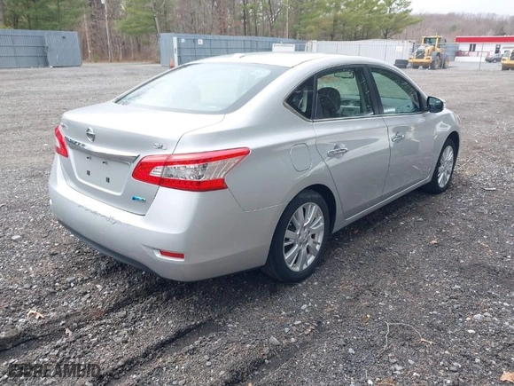 2014 Nissan Sentra SV with VIN 3N1AB7AP8EY260181, listed as a IAAI auction lot 41897517 with 174,384 mi miles. Bid and sale history available at carsss.com. Image 4.