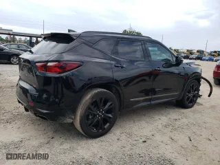 2022 Chevrolet Blazer RS with VIN 3GNKBERS9NS234696, listed as a Copart auction lot 65832234 with 27,902 mi miles and Salvage Title. Bid and sale history available at carsss.com. Image 3.