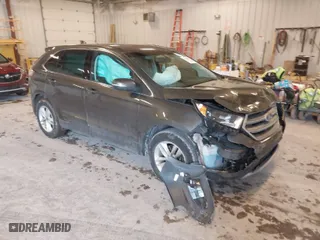 2016 Ford Edge SEL with VIN 2FMPK4J90GBC65048, listed as a IAAI auction lot 41705819 with 87,172 mi miles. Bid and sale history available at carsss.com. Image 1.