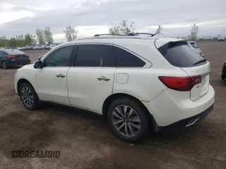 2014 Acura MDX Technology с VIN 5FRYD4H4XEB505394, выставлен на аукционе Copart как лот 57567785 с пробегом Не указан миль и Списание • Salvage title. История ставок и продаж доступна на DreamBid. Изображение 2.