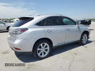 2012 Lexus RX 350 with VIN 2T2ZK1BA5CC084223, listed as a Copart auction lot 52806945 with 166,041 mi miles and Salvage Title. Bid and sale history available at DreamBid. Image 3.