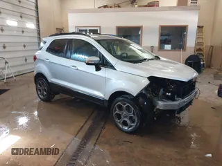 2018 Ford EcoSport SES with VIN MAJ6P1CL8JC224544, listed as a IAAI auction lot 41595620 with 57,866 mi miles and . Bid and sale history available at DreamBid. Image 1.