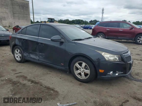 2013 Chevrolet Cruze 1LT with VIN 1G1PC5SB8D7271525, listed as a Copart auction lot 88031225 with 145,977 mi miles and Salvage Title. Bid and sale history available at DreamBid. Image 4.