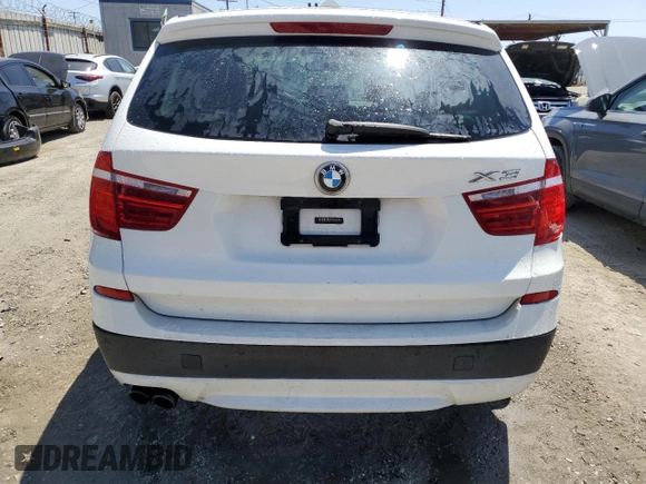 2013 BMW X3 xDrive28i with VIN 5UXWX9C57D0D08744, listed as a Copart auction lot 55145795 with 132,974 mi miles and Clean Title. Bid and sale history available at carsss.com. Image 6.