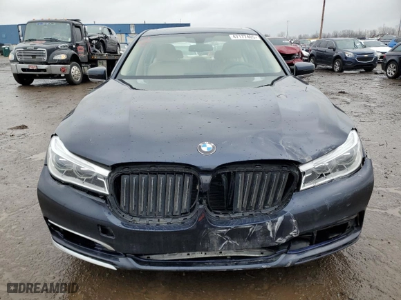2016 BMW 7 Series 750i xDrive with VIN WBA7F2C57GG415010, listed as a Copart auction lot 47177405 with 141923 miles and Non Repairable. Bid and sale history available at carsss.com. Image 5.