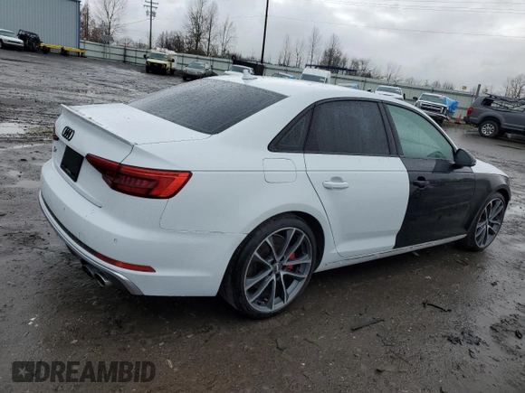 2018 Audi S4 Premium Plus with VIN WAUB4AF49JA002402, listed as a Copart auction lot 42456084 with 80,779 mi miles. Bid and sale history available at carsss.com. Image 3.