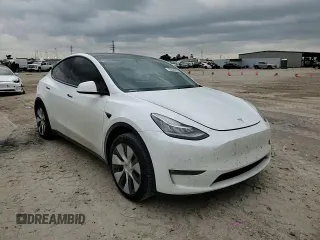 2021 Tesla Model Y Long Range z VIN 5YJYGDEE0MF299944, wystawiony jako Copart lot #55424295 z przebiegiem 54 698 mil mil oraz Szkoda całkowita • Salvage title. Historia ofert i sprzedaży dostępna na DreamBid. Obrazek 14.