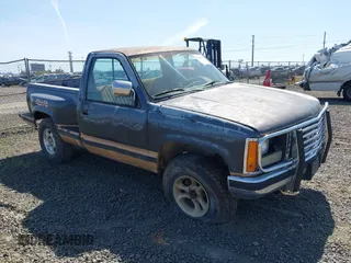 1989 Chevrolet Silverado 1500 with VIN 1GCDK14Z7KZ258685, listed as a IAAI auction lot 42036576 with 62,150 mi miles and . Bid and sale history available at DreamBid. Image 1.