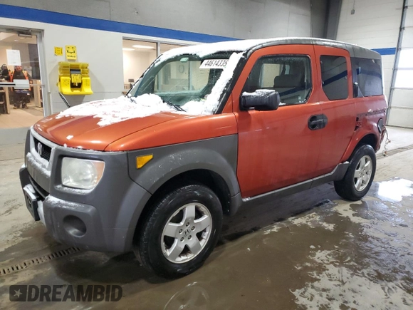 2004 Honda Element EX with VIN 5J6YH18694L011944, listed as a Copart auction lot 44614335 with 102,803 mi miles and Clean Title. Bid and sale history available at DreamBid. Image 1.